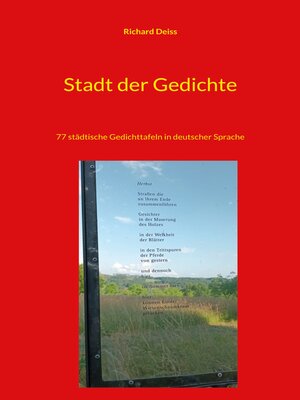 cover image of Stadt der Gedichte